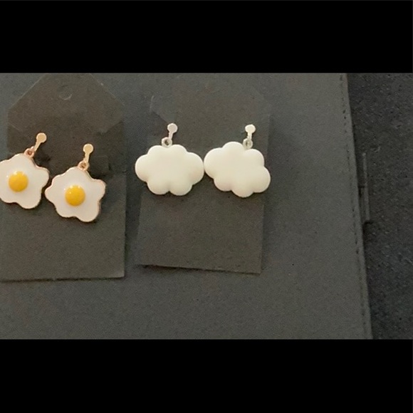 Jewelry - Handmade clip on earrings.